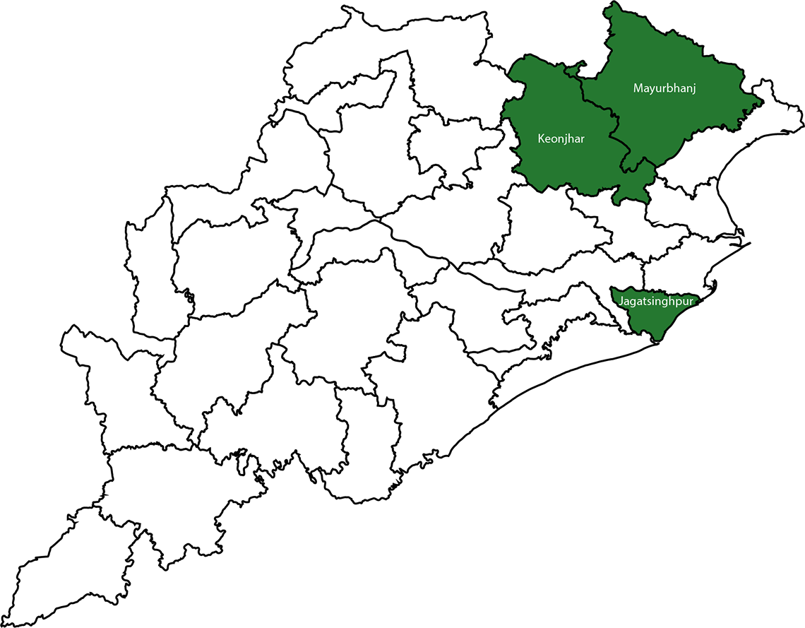 Odisha Map